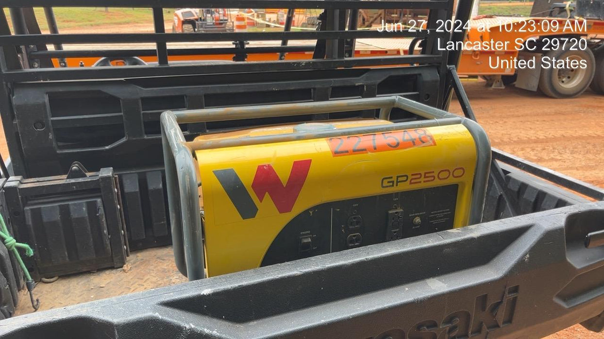 2022 WACKER NEUSON GP2500A