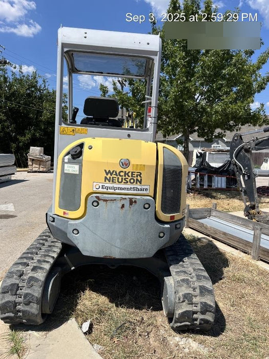 2018 WACKER NEUSON EZ28