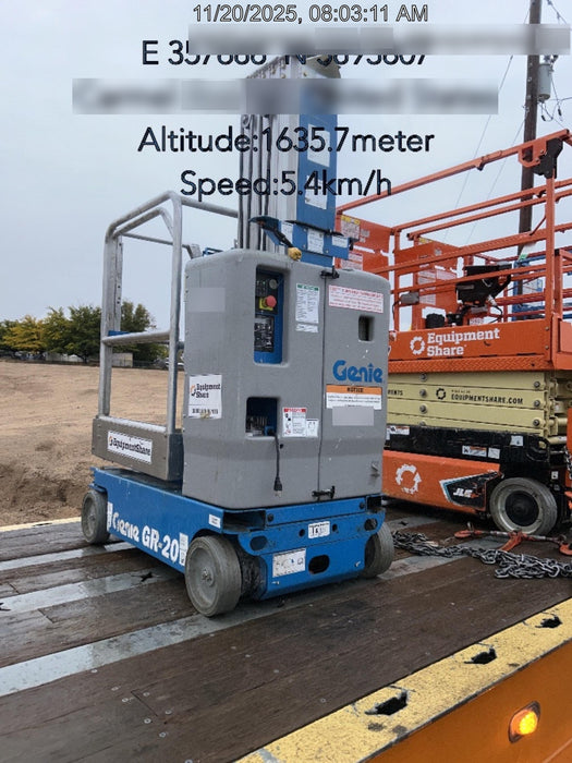 2019 GENIE GR-20