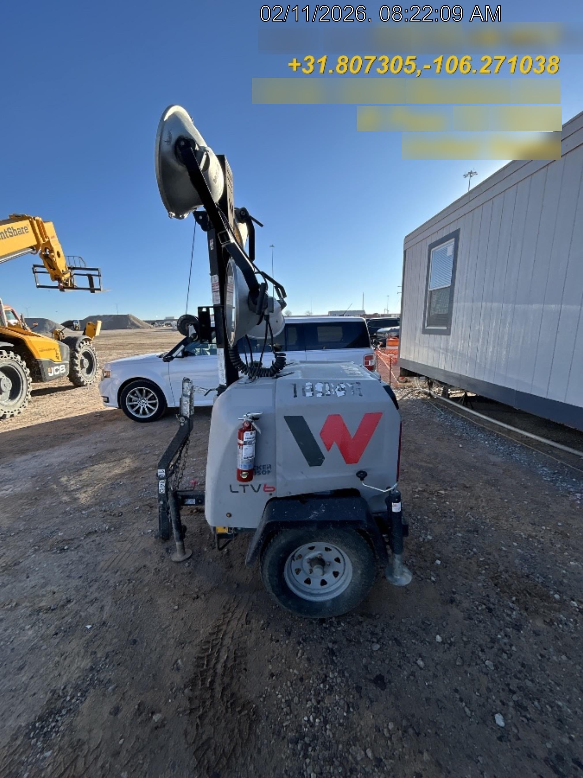 Wacker Neuson LTV6K-MH Wacker Neuson LTV6K Towable Light Tower