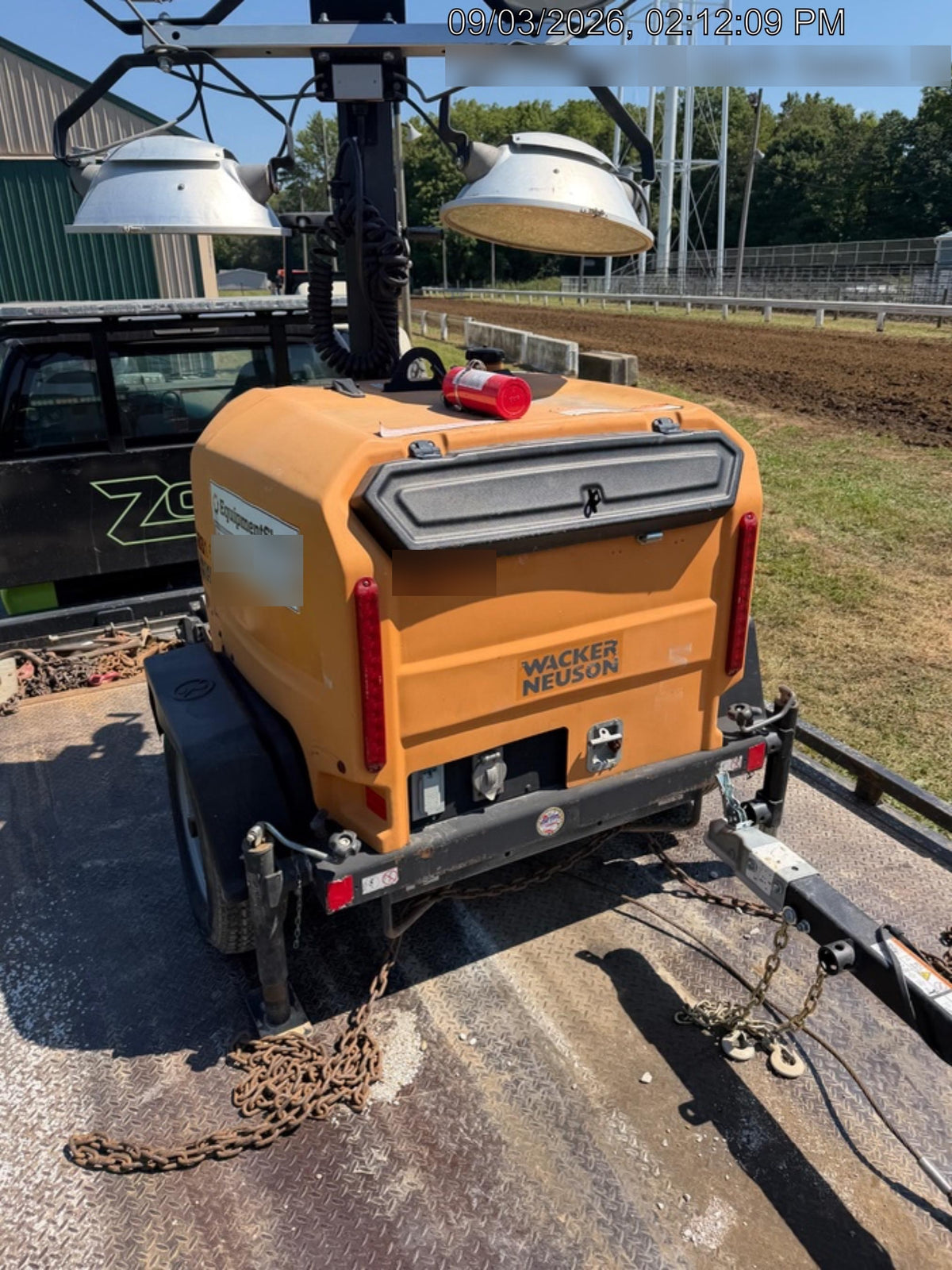 Wacker Neuson LTV6K-MH Ball 2/Pintle 2.5 Combo Hitch Kubota Cold Weather D1X05 Kubota Engine Block Heater D1X05 Telematics EQ SH Kubota