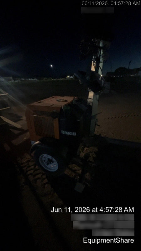 2024 Wanco WLTT-4MM4K Diesel, Deep Sea Controller, Shore Power Plug, Auto Start, (4) 350W LED Floodlights, 4kW Generator, 60 Gal Fuel Tank, 2" Ball, T3