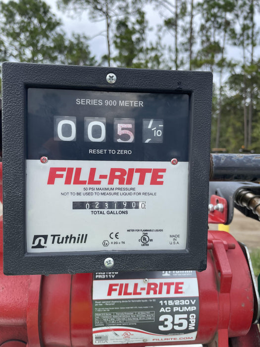 2022 Allmand NLV3GR (4) LED Light Fixture 350W, 23' Vertical Mast, 3kW Prime, Towable, Deep Sea L401, Leveling Jacks, Yanmar T4F 5.8hp