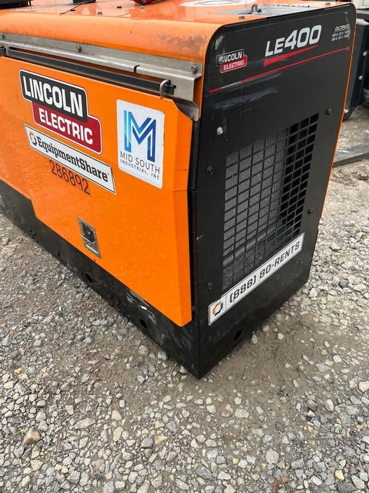 2022 Lincoln Electric LE400 Kubota V1505, Trlr, Cable Rack, Light Kit, ES Decals, T3