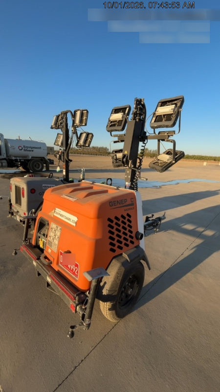 2023 Generac MLT2 Diesel, Flex Switch 120V Input, Powerzone Controller, (4) 320W LED Lights, 4kW Generator, 39.9 Gal Fuel Tank, 2" Ball, T3