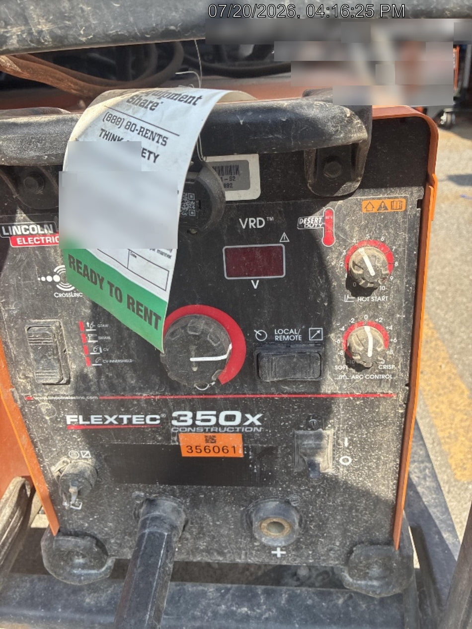 2023 LINCOLN ELECTRIC FLEXTEC 350X
