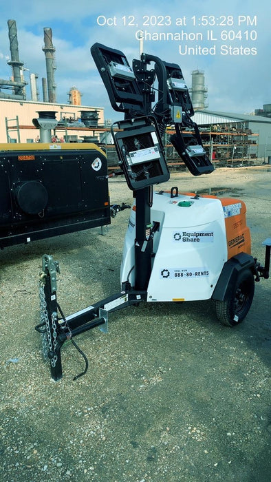 2023 Generac MLT2 Diesel, Flex Switch 120V Input, Powerzone Controller, 
(4) 320W LED Lights, 4kW Generator, 39.9 Gal Fuel Tank, 2" Ball, T3