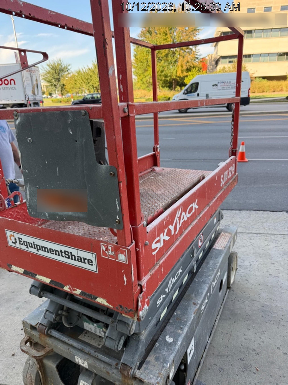 2017 Skyjack SJIII-3219 Standard Rental Specs