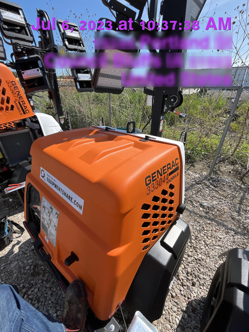 2023 Generac MLT2 Diesel, Flex Switch 120V Input, Powerzone Controller, (4) 320W LED Lights, 4kW Generator, 39.9 Gal Fuel Tank, 2" Ball, T3