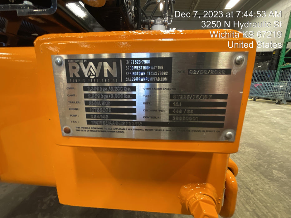 2022 RWN RWN-6612T-OBPT