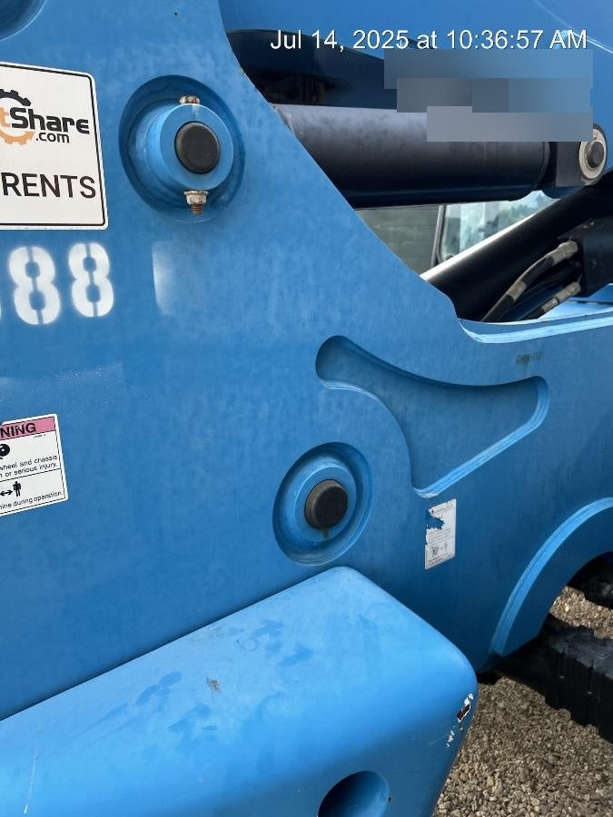 2017 Genie GTH-844 Genie GTH-844, Solid Tires, 60" carriage/forks, Full Cab, Work Lights