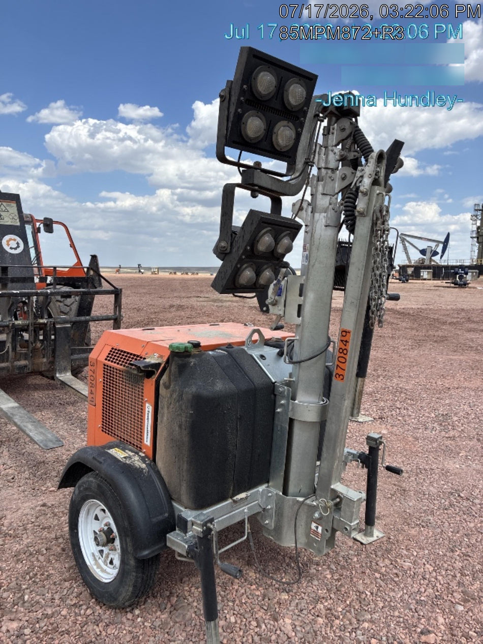 2023 Wanco WLTT-4MM4K Diesel, Deep Sea Controller, Shore Power Plug, Auto Start, (4) 350W LED Floodlights, 4kW Generator, 60 Gal Fuel Tank, 2" Ball, T3