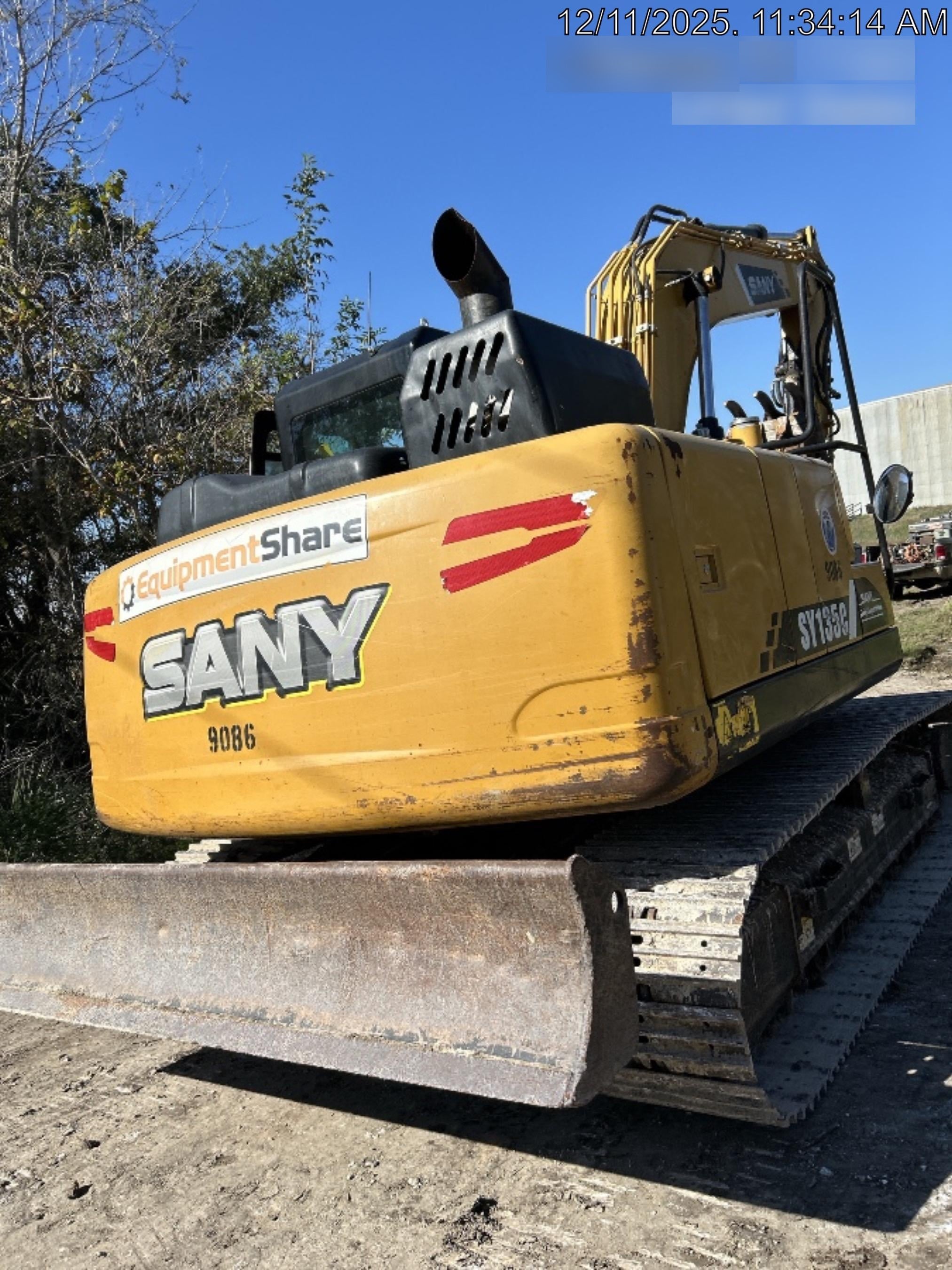 2018 SANY SY135C