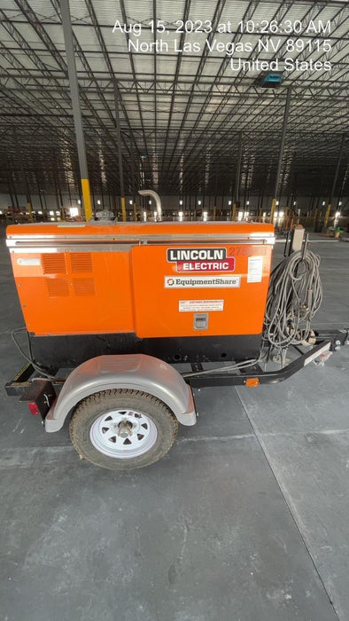 2022 Lincoln Electric LE400 Kubota V1505, Trlr, Cable Rack, Light Kit, ES Decals, T3