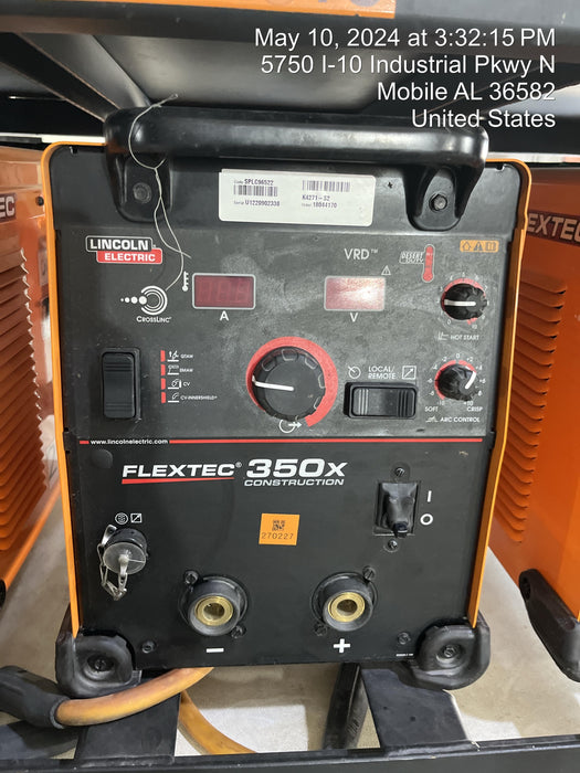 2022 LINCOLN ELECTRIC FLEXTEC 350X