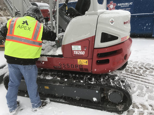 2019 Takeuchi TB260 Takeuchi TB260 Canopy w/Rubber Tracks, Auxiliary Hydraulics, Standard Blade, Manual QC