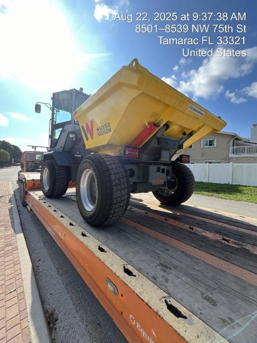 2025 WACKER NEUSON DV605 Cab Turf Tires