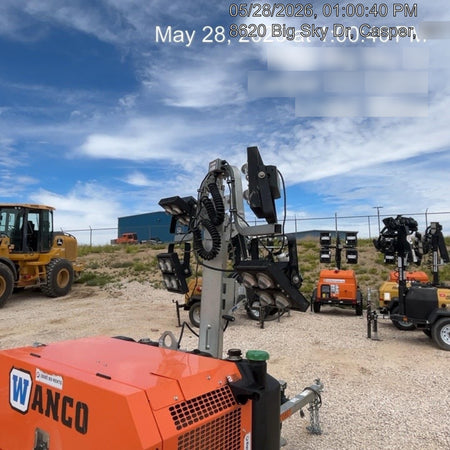 2023 Wanco WLTT-4MM4K Diesel, Deep Sea Controller, Shore Power Plug, Auto Start, (4) 350W LED Floodlights, 4kW Generator, 60 Gal Fuel Tank, 2" Ball, T3