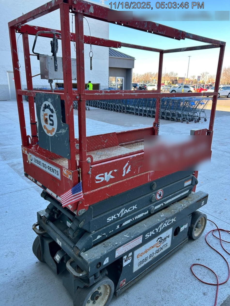 2017 Skyjack SJIII-3219 Skyjack SJ3219, Extended Warranty 5yr/5k hr