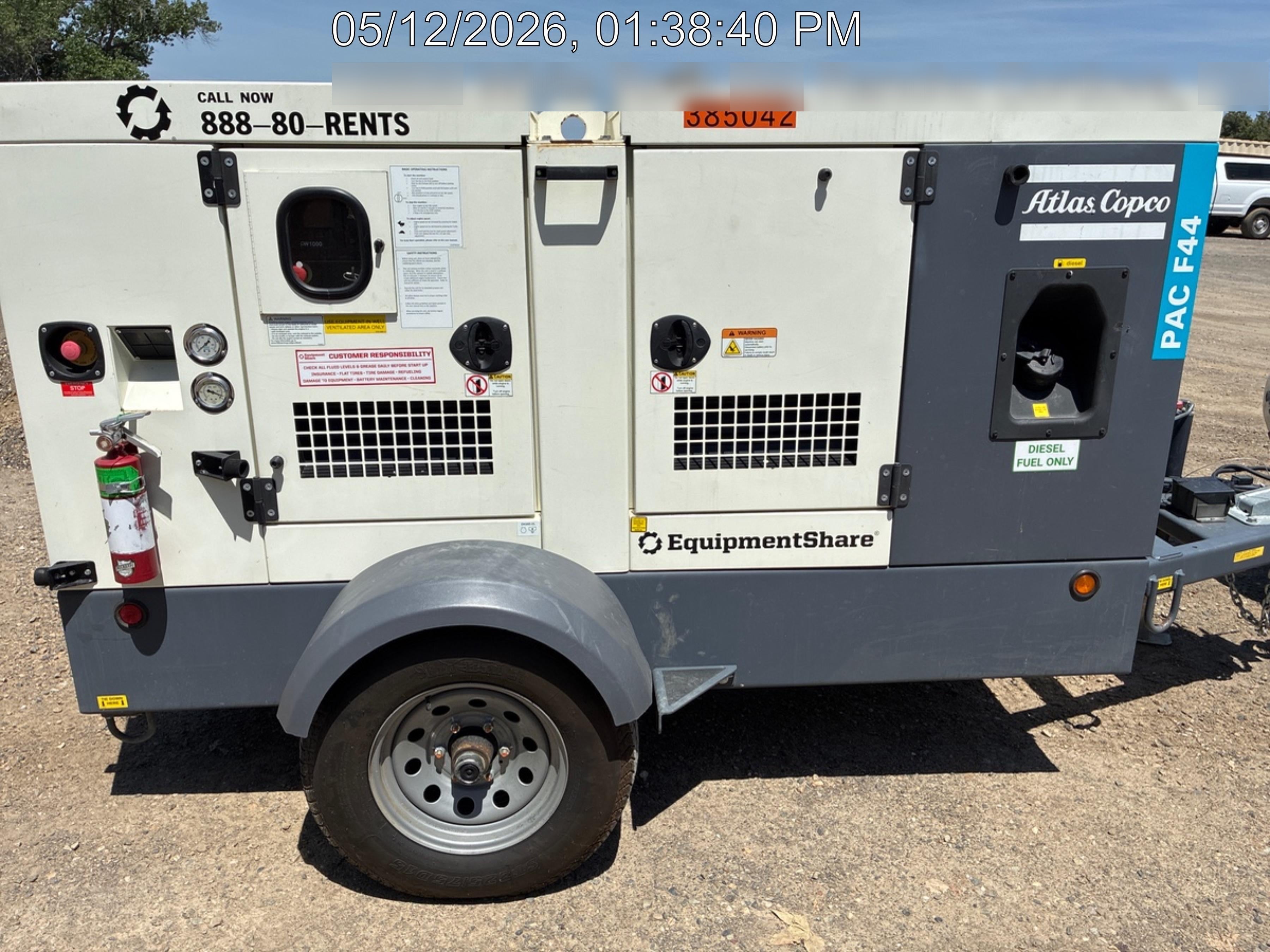 2023 ATLAS COPCO PAC F44 KD-S