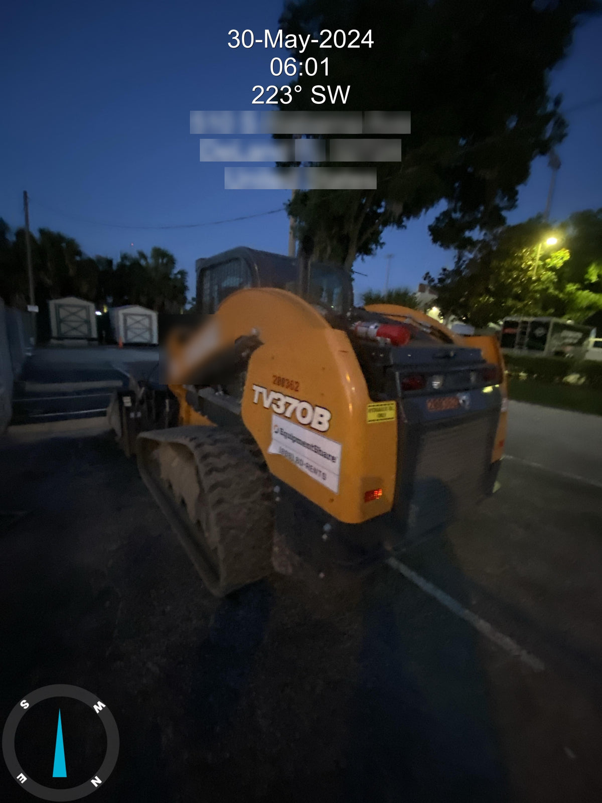 2021 Case TV370B Earthmoving / Compact Track Loaders