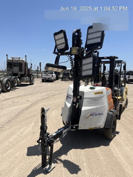 2024 Generac MLT2 Diesel, Flex Switch 120V Input, Powerzone Controller, 
(4) 320W LED Lights, 4kW Generator, 39.9 Gal Fuel Tank, 2" Ball, T3