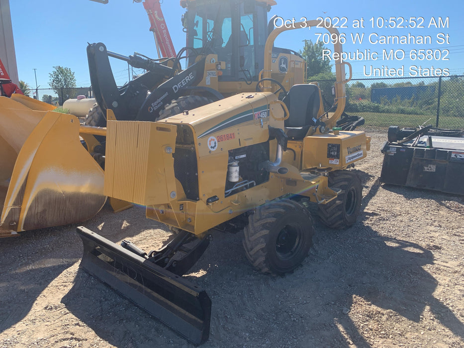 2022 VERMEER RTX450