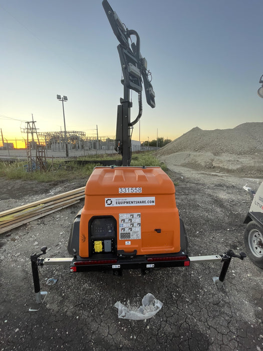 2023 Generac MLT2 Diesel, Flex Switch 120V Input, Powerzone Controller, (4) 320W LED Lights, 4kW Generator, 39.9 Gal Fuel Tank, 2" Ball, T3