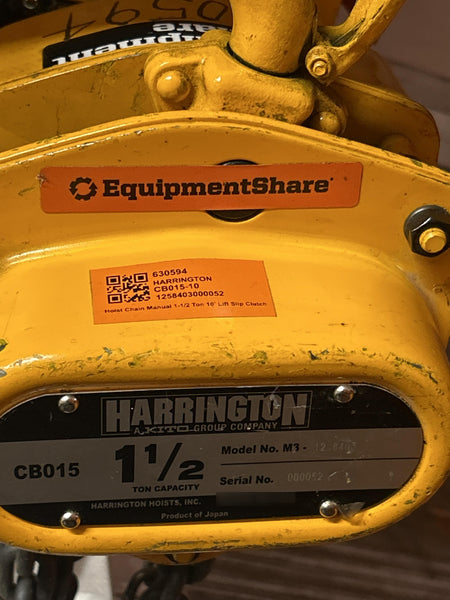 2026 HARRINGTON CB015-10
