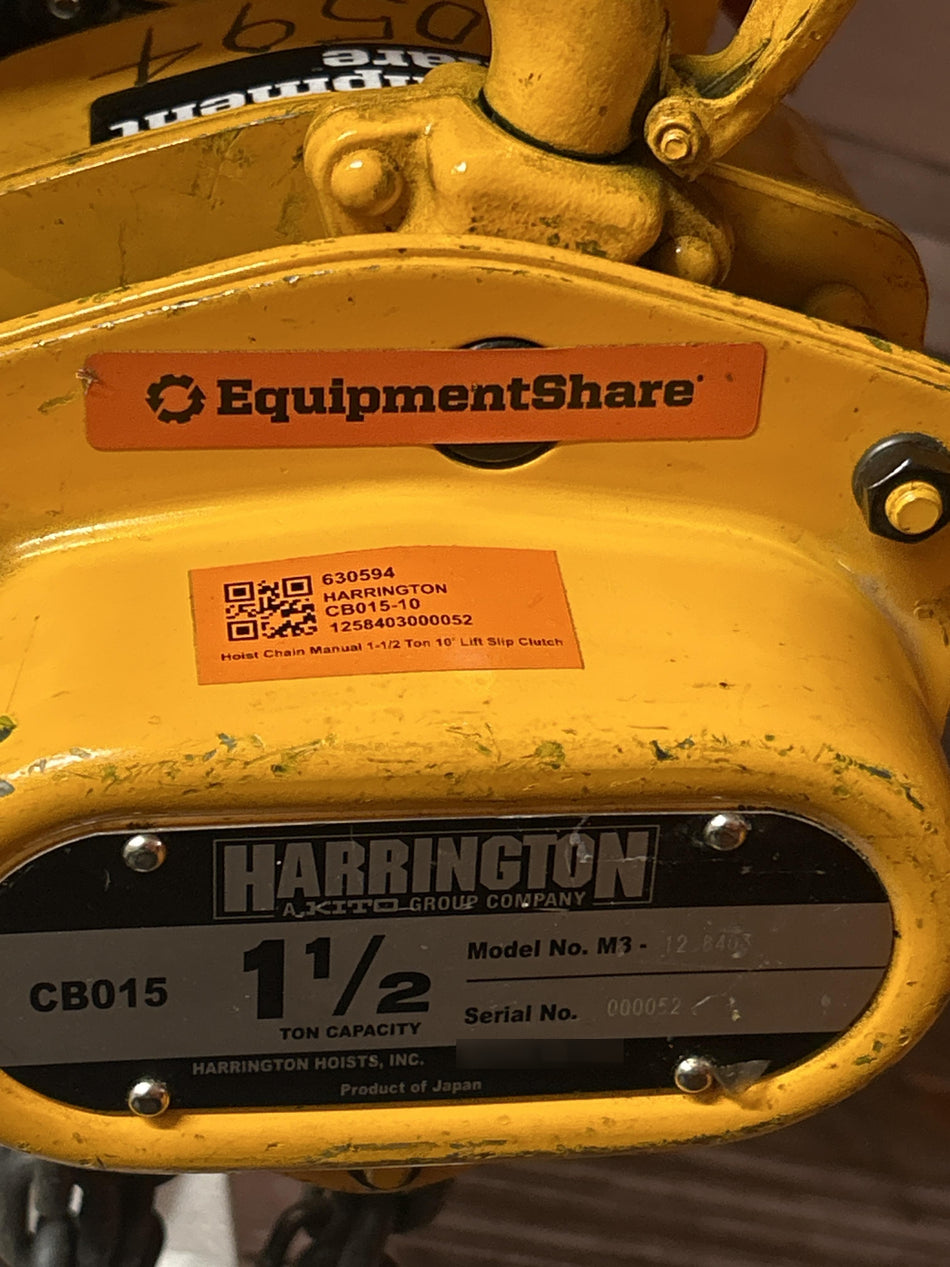 2026 HARRINGTON CB015-10