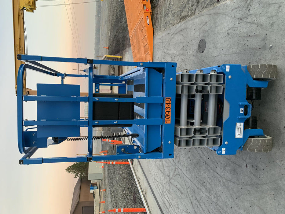 2020 Genie GS-2632 Solid NM Tires, Folding Rails with Half-Height Swing Gate, Beacon, 800W Invertor