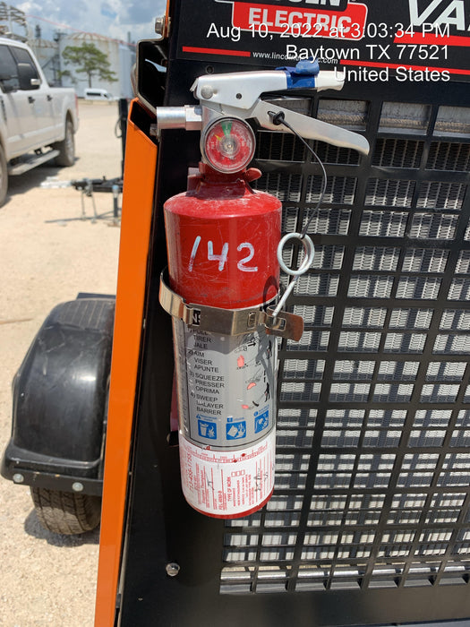 2021 Lincoln Electric Vantage 549X Ready Pak 3, ORANGE (includes trailer, cable rack, fender light kit)