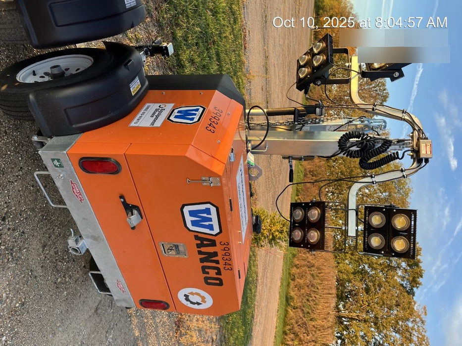 2024 Wanco WLTT-4MM4K Diesel, Deep Sea Controller, Shore Power Plug, Auto Start, (4) 350W LED Floodlights, 4kW Generator, 60 Gal Fuel Tank, 2" Ball, T3