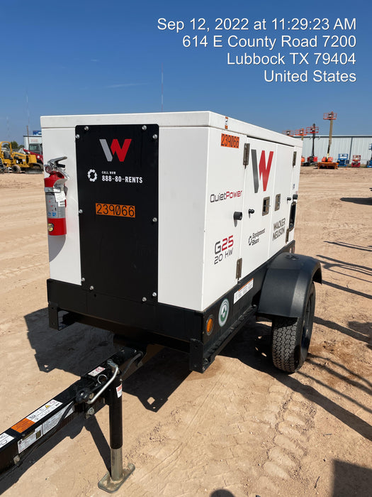 2022 WACKER NEUSON G25