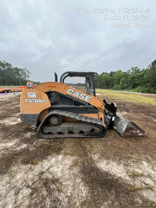 2017 Case TV380 2,660 LBS RADIAL LIFT @ 35% ,ROPS,R TRACK,84",EH