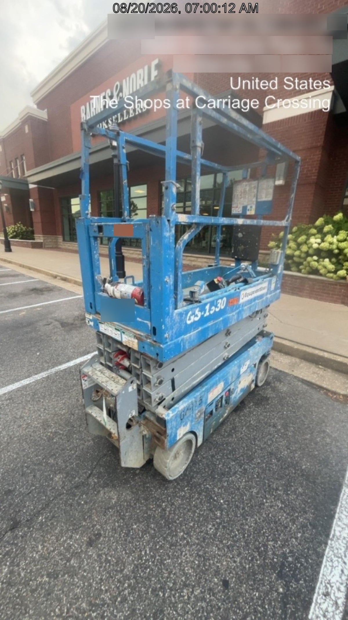 2020 Genie GS-1930 Solid Non Marking Tires, Beacon, Folding rails with half height swing gate