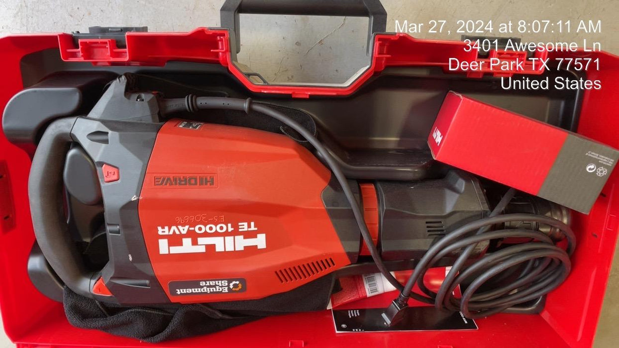 2023 HILTI TE 1000-AVR