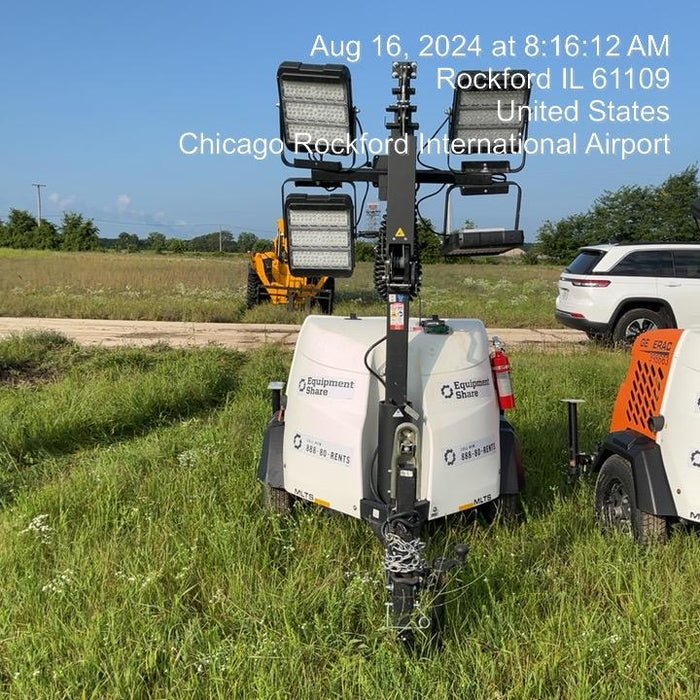 2024 Generac MLT2 Diesel, Flex Switch 120V Input, Powerzone Controller, 
(4) 320W LED Lights, 4kW Generator, 39.9 Gal Fuel Tank, 2" Ball, T3