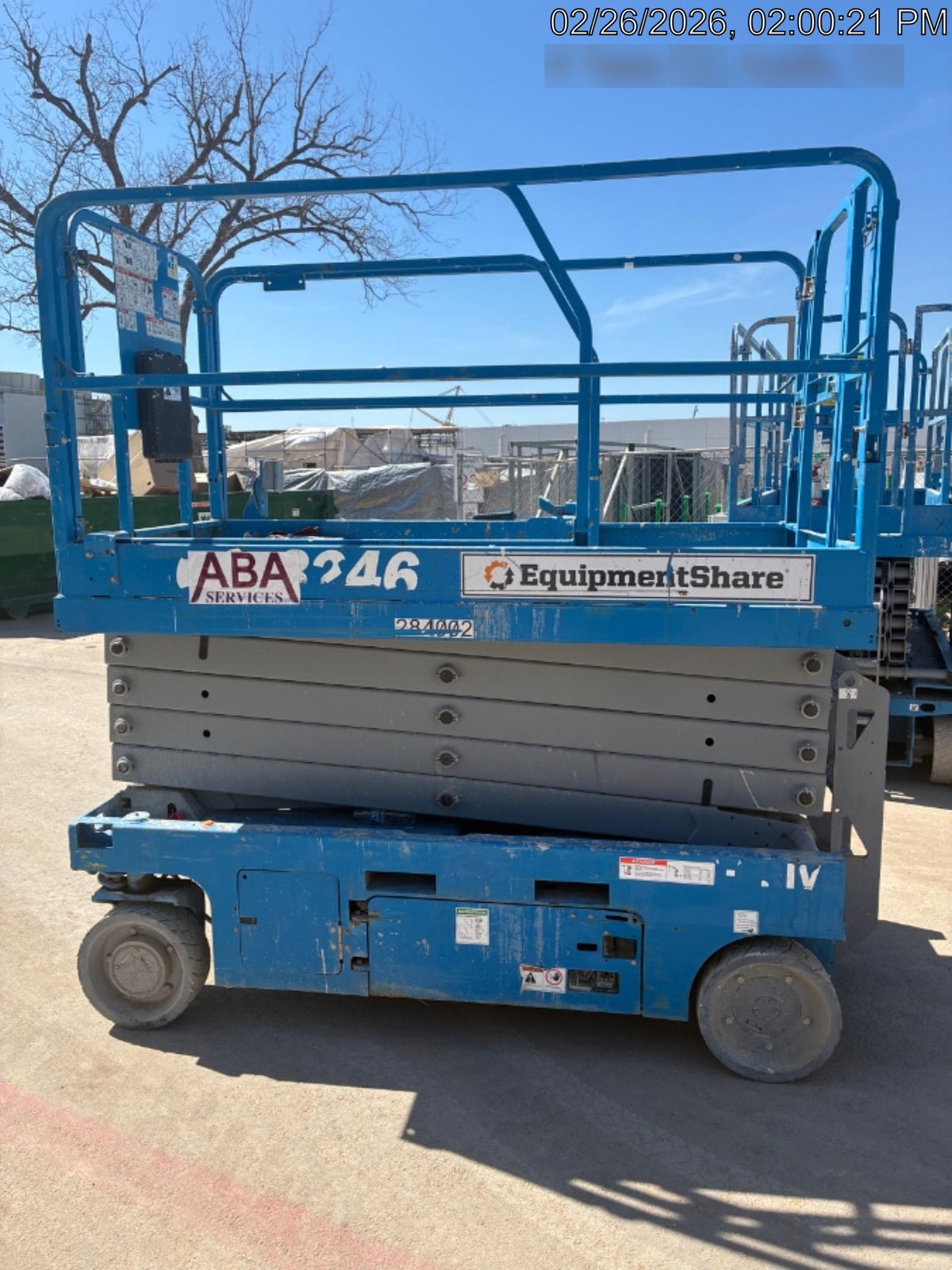 2022 GENIE GS-3246