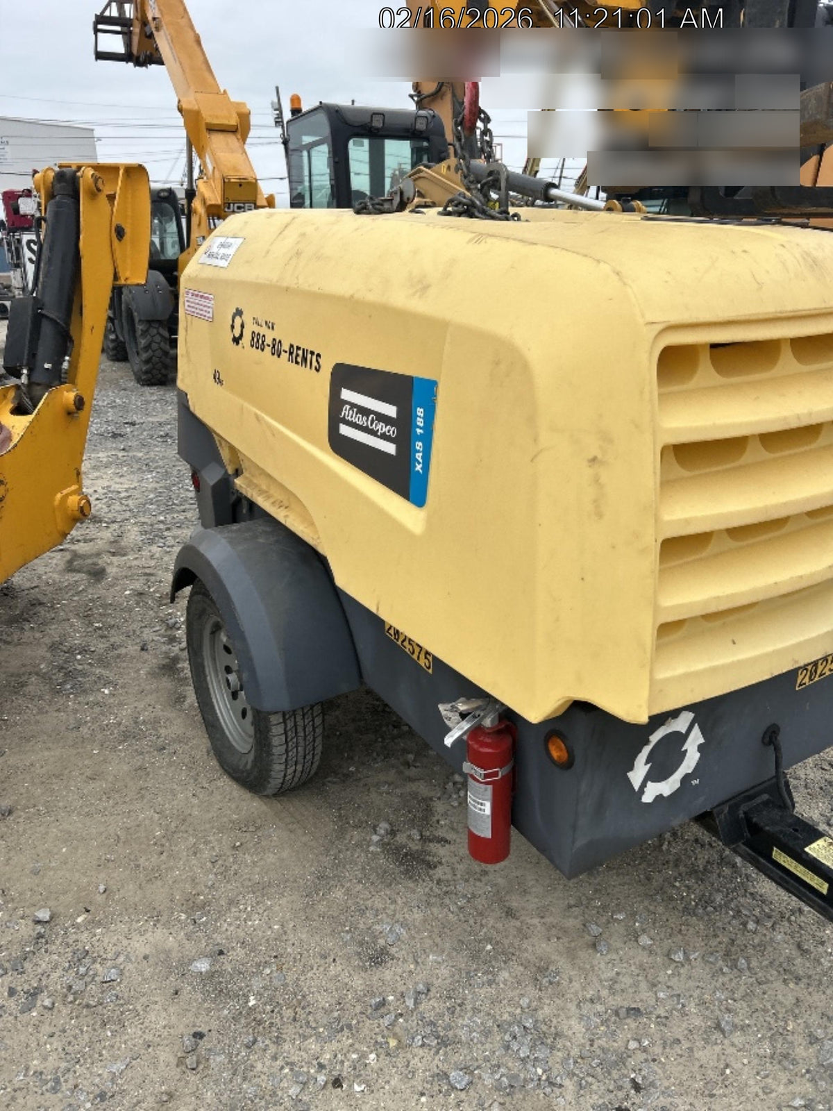 2022 ATLAS COPCO XAS188 CWK