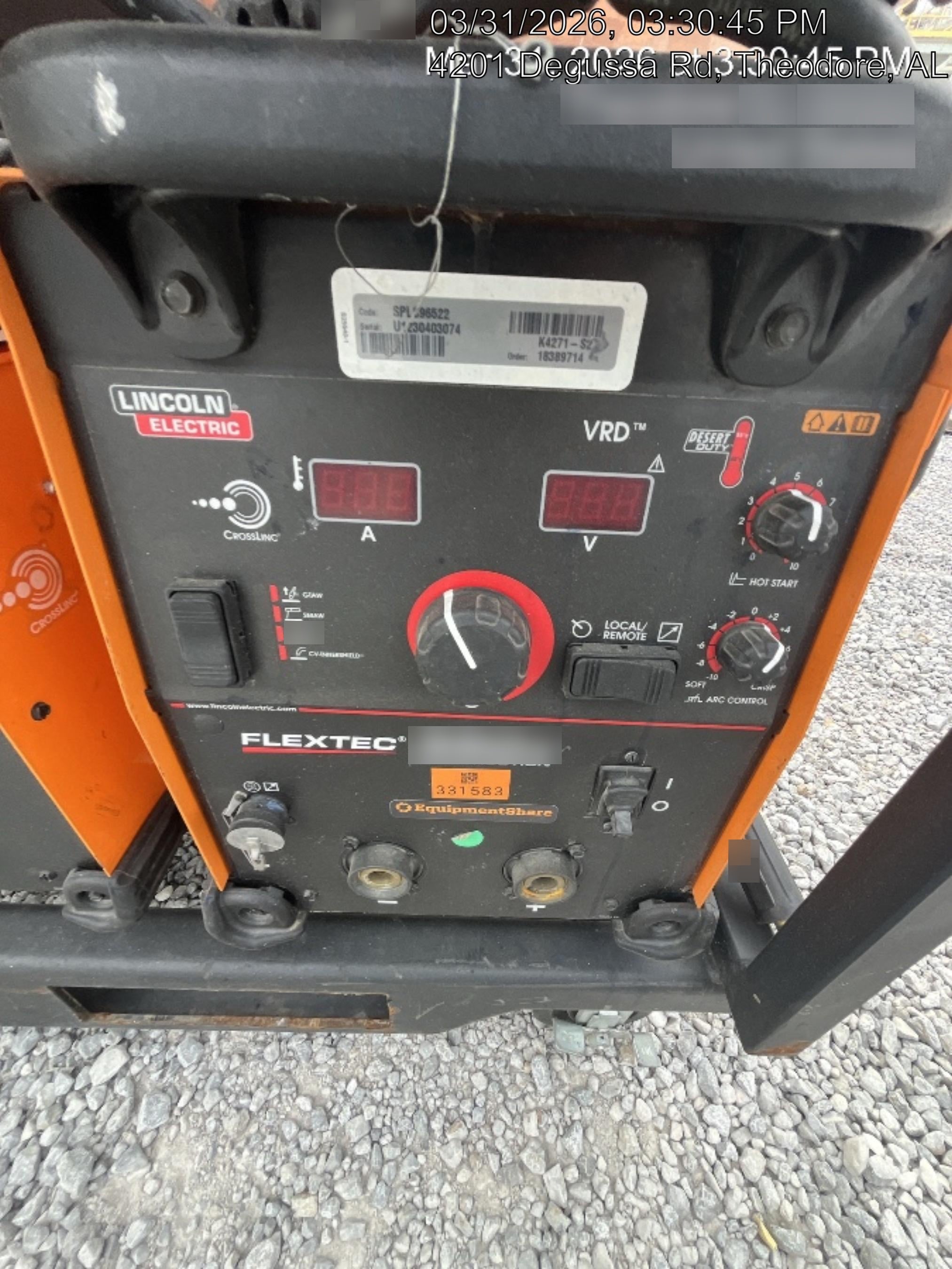 2023 LINCOLN ELECTRIC FLEXTEC 350X