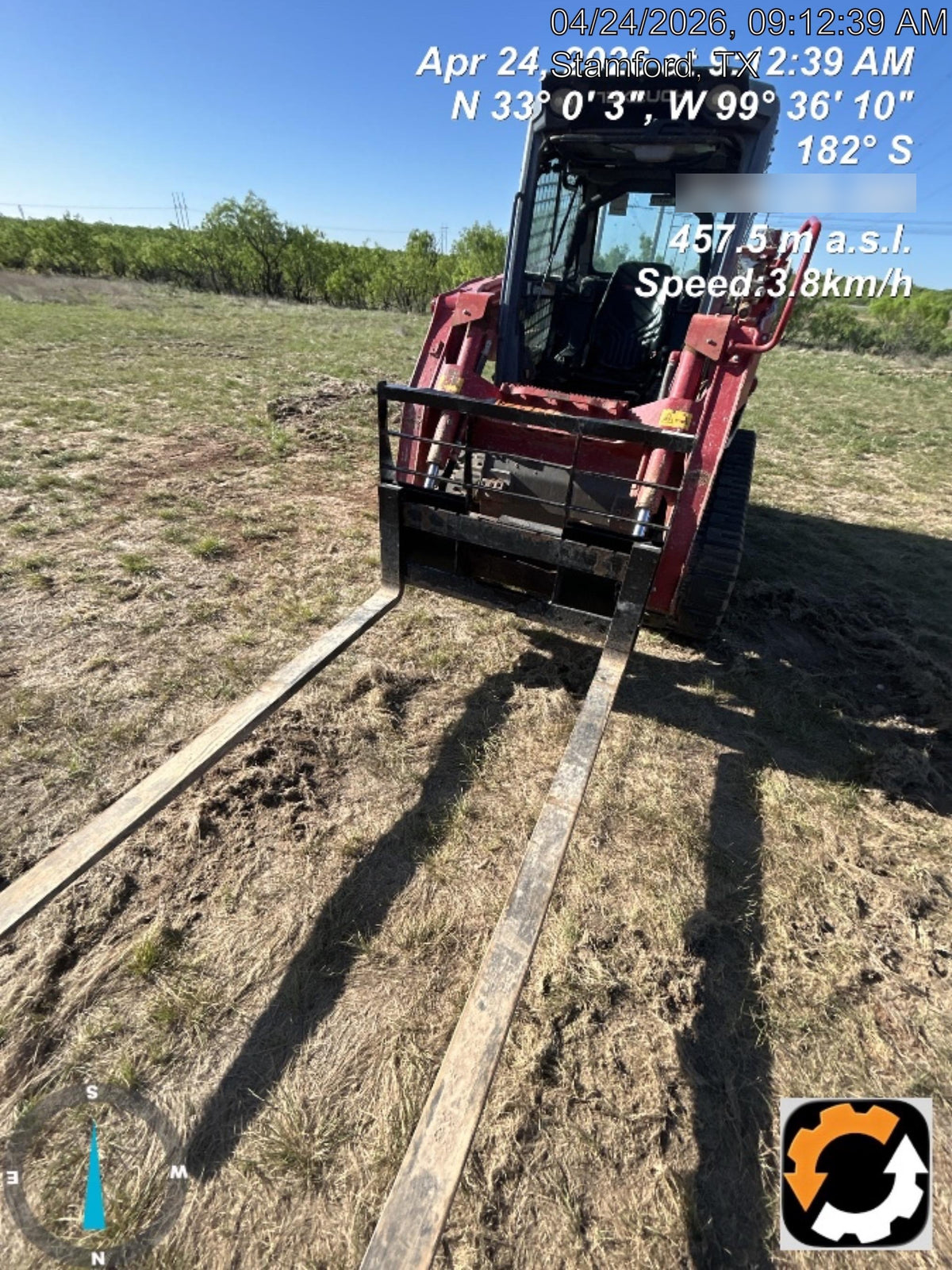 2021 PALADIN 48" Pallet Fork Assembly