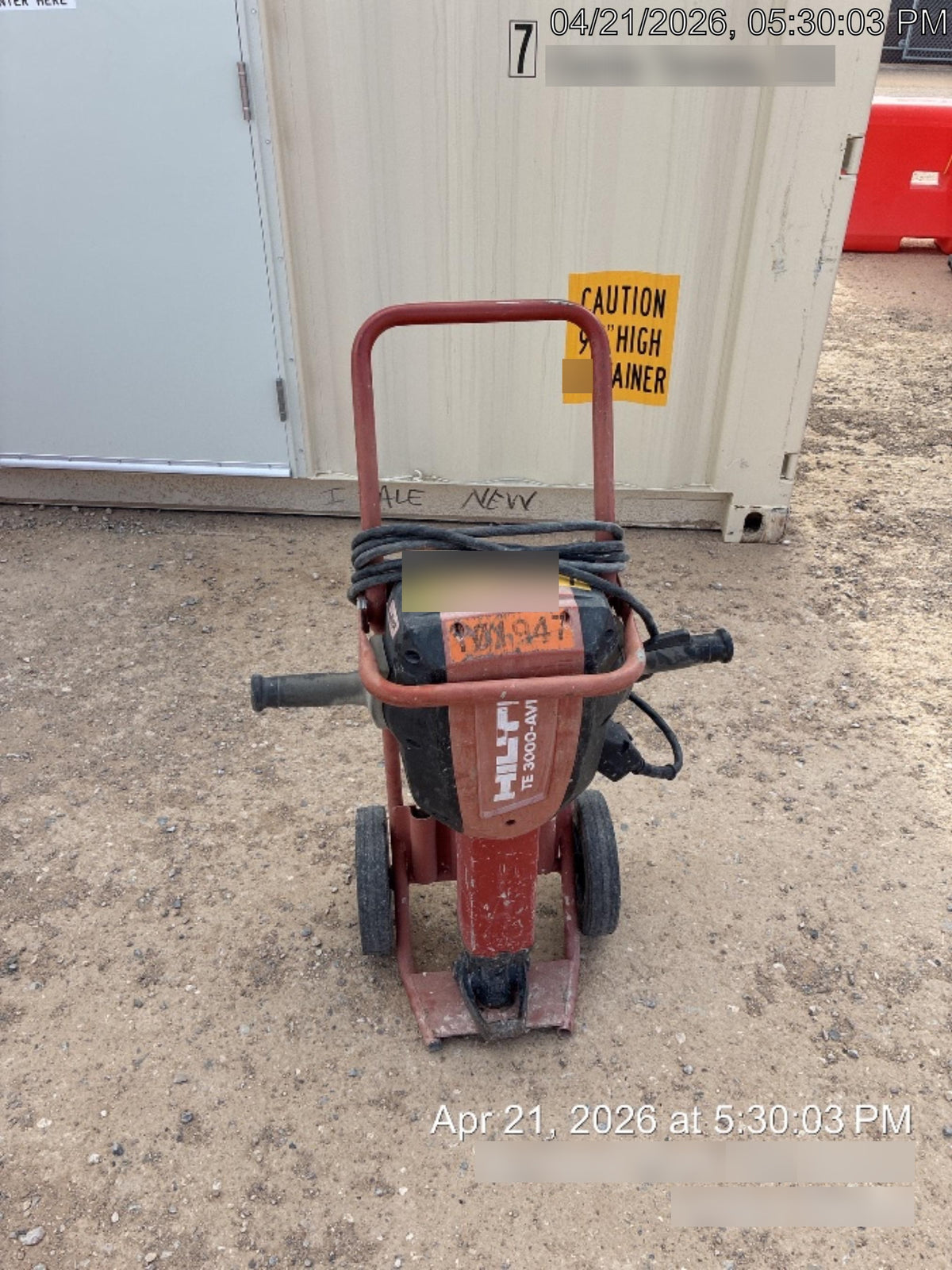 2020 HILTI TE 3000-AVR