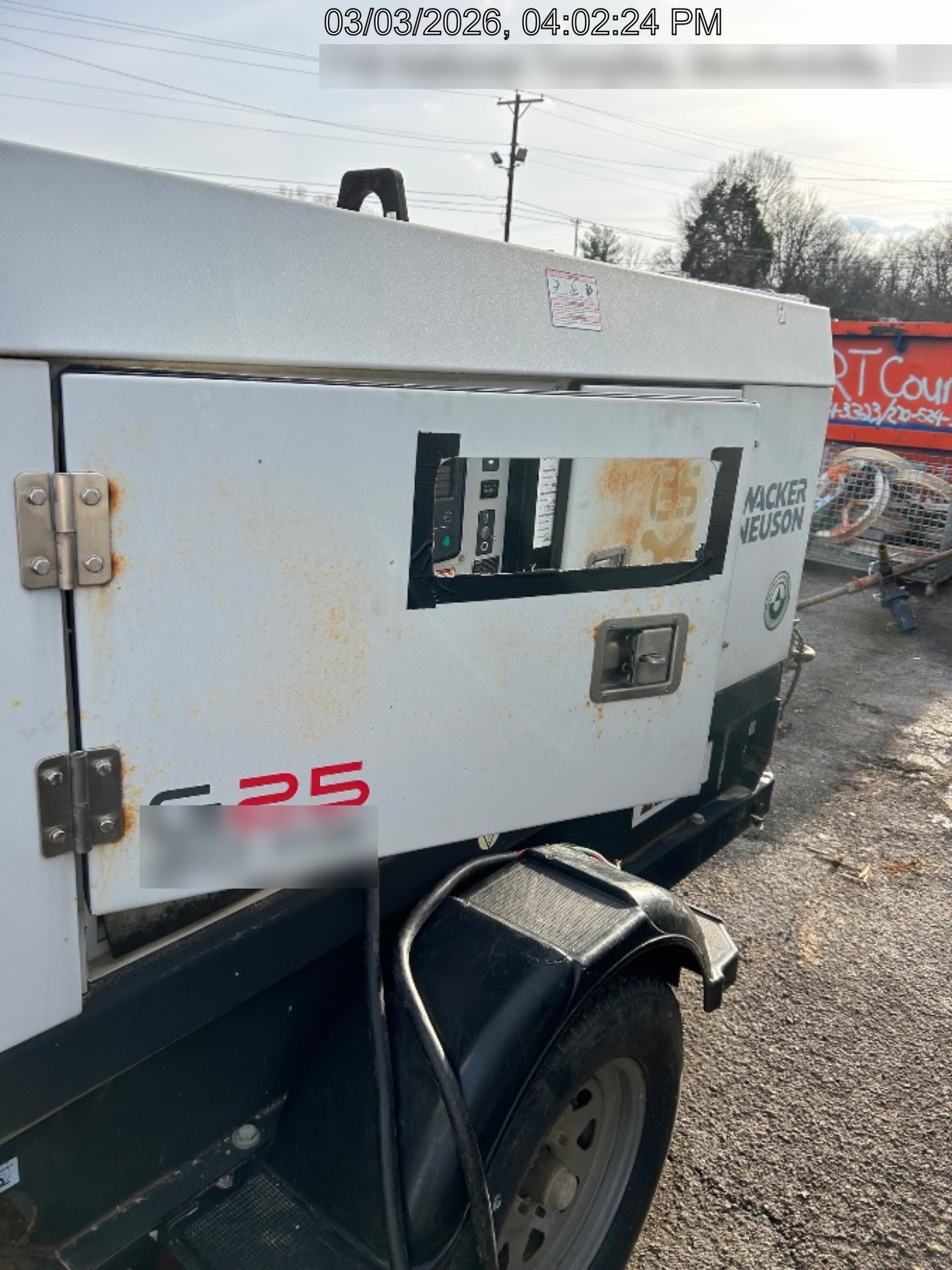 2019 WACKER NEUSON G25