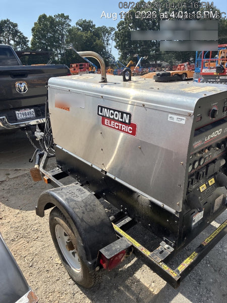 2024 Lincoln Electric LE400 Kubota V1505, Trlr, Cable Rack, Light Kit, ES Decals, T3
