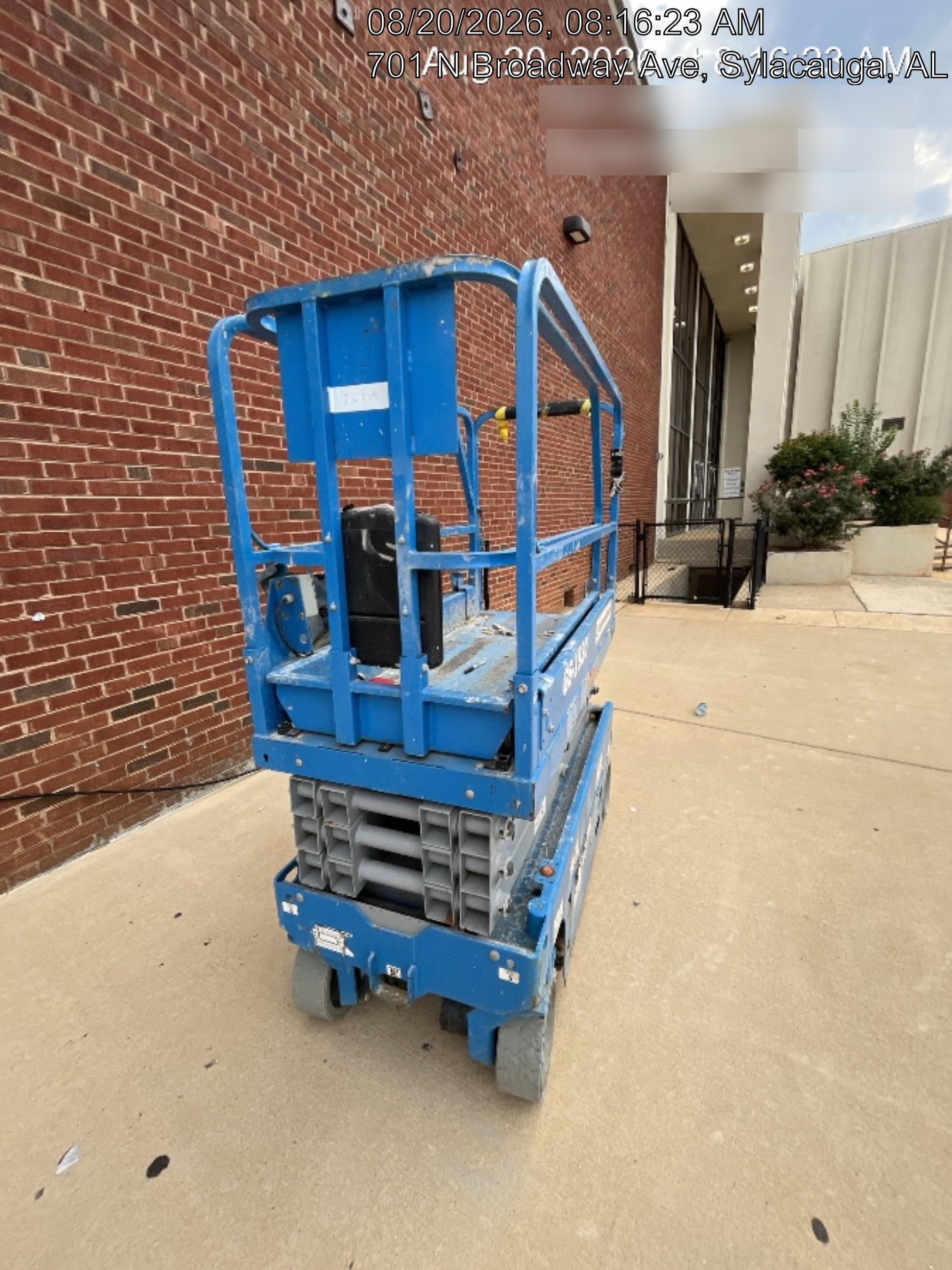 2020 Genie GS-1930 Fixed rails with chain entry gate - Pre A92.20