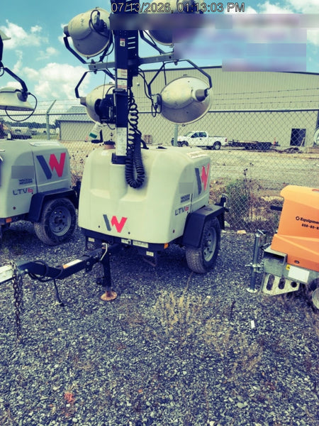 2018 Wacker Neuson LTV6L-MH Wacker Neuson LTV6L Mobile Light Tower w/Fuel Level Sensor Installed