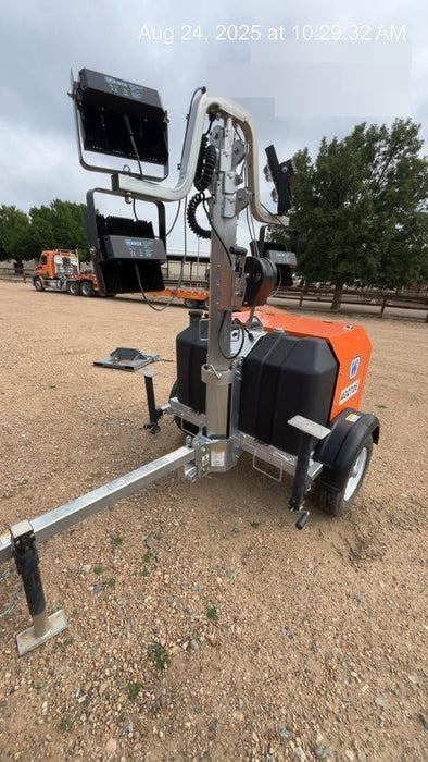 2024 Wanco WLTT-4MM4K Diesel, Deep Sea Controller, Shore Power Plug, Auto Start, (4) 350W LED Floodlights, 4kW Generator, 60 Gal Fuel Tank, 2" Ball, T3