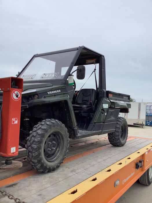 2021 Yanmar YU1000 Canopy, Steel Wheel, Poly WindShield, Beacon, Backup Alarm