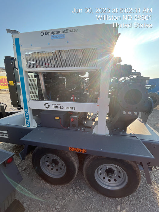 2022 ATLAS COPCO PAC H108 JD